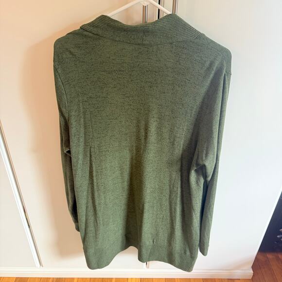 Bobeau Jemmy brushed open pocket cardigan - Picture 3 of 6